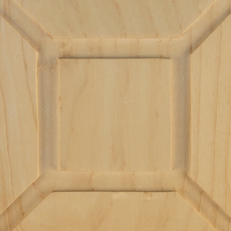 Osborne Wood Products 5 x 5 x 1/2 Large Mission Block Onlay in Red Oak 7665O